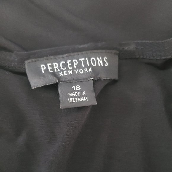 Preceptions Black/lace Evening Dress - Picture 3 of 7